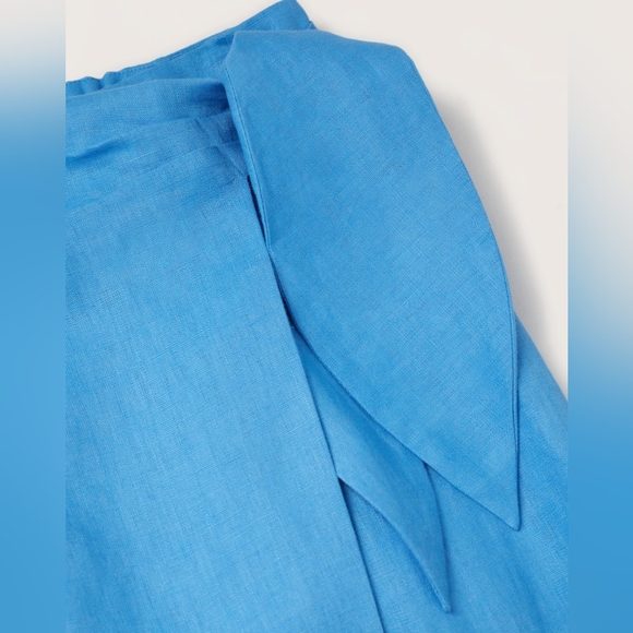 🔥Last 1🔥 MANGO Linen midi skirt - Picture 3 of 4